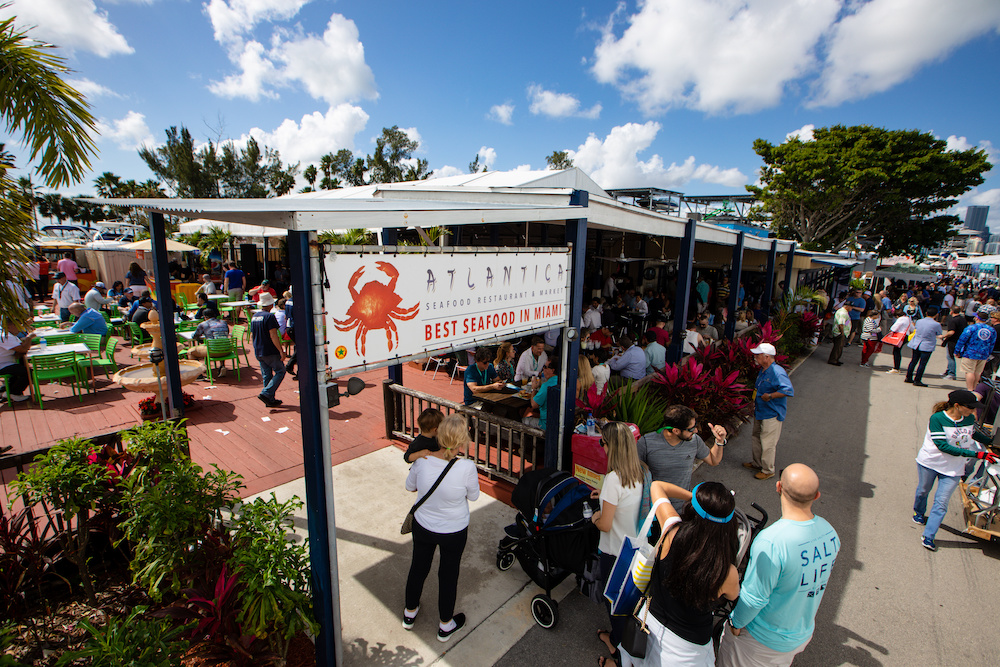 miami boat show food and beverage
