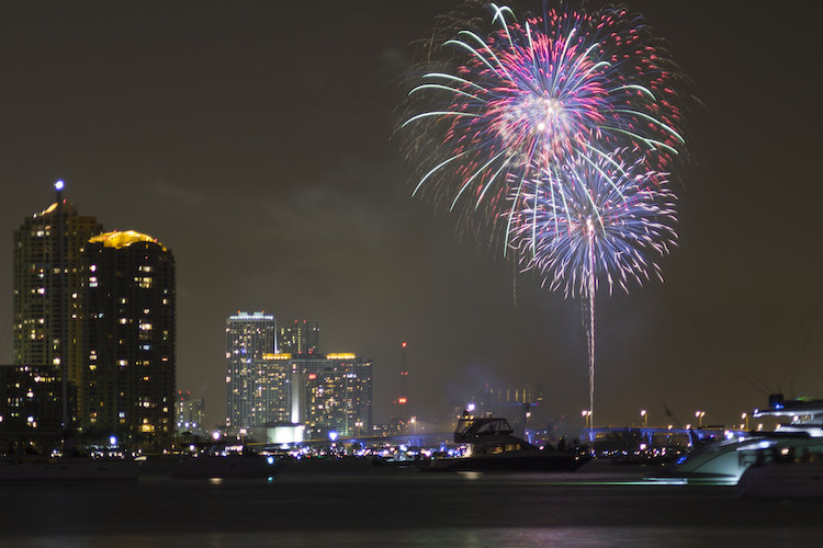 miami fourth of july fireworks