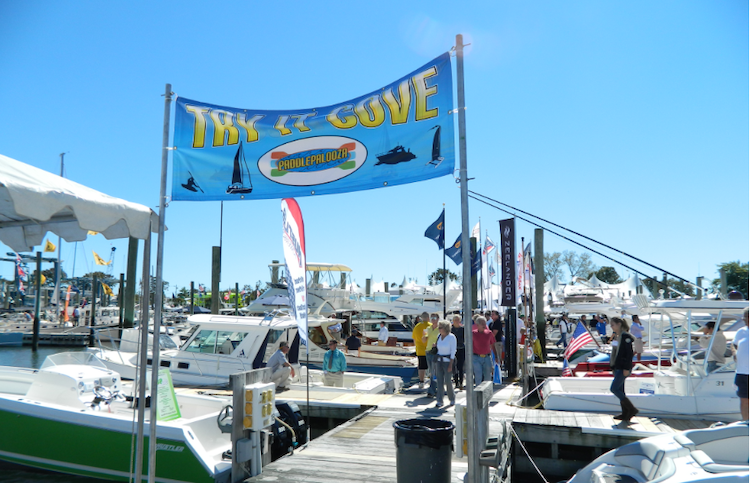 norwalk boat show try it cove